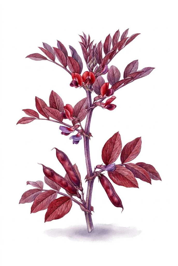 Graines de Feve Violette De L Atlas